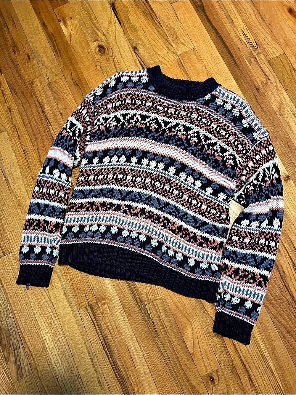 Fair Isle Crewneck Sweater